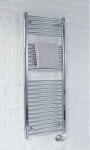 Elektriline vannitoa radiaator Zehnder Aura PBECZ-120-60 / MQ, 120x60 cm, kroom