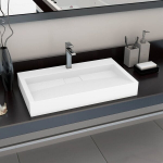 Valamu, 80x46x11cm, valge