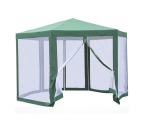 Paviljon ZR4152, 200x200 cm, roheline/valge