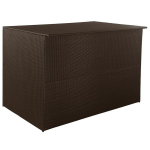 vidaXL aia hoiukast, pruun, 150 x 100 x 100 cm, pol&uuml;rotang