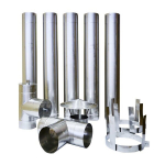 Korstnas&uuml;steem 5 meetrit D120mm.