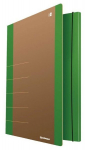 Kaust kummipaelaga A4 FSC Neon, roheline