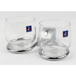 Topelt klaasihoidja Tiger LINA, satiinkroom