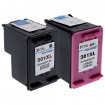 Analoog tintide komplekt HP 301XL Black + HP 301XL TriColor
