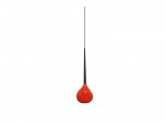 Azzardo rippvalgusti Aga 1 Red/Black