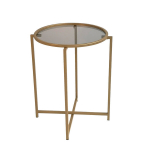 Diivanilaud Kalune Design S407U, kuldset v&auml;rvi