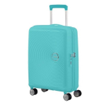 American Tourister k&auml;sipagas Soundbox Spinner Expandable 55cm, helesinine