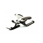 Rooliga kelk Stiga Supreme GT, valge