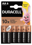 Duracell AA LR6 elemendid, 6tk