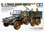 Tamiya - 6X4 Truck Krupp Protze (Kfz. 70) Personnel Carrier, Scale:1/35, 35317