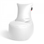 Kott-tool Qubo&trade; Muff, kunstnahk, valge