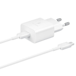 USB C seinakinnituslaadija 15W + USB C kaabel - 15W - SAMSUNG - Valge