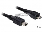 Delock,Micro USB-B/Mini USB-B, 1 m