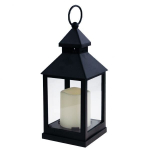 LED-valgusti &otilde;ue/tuppa Lantern, Black