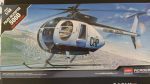 Liimitav mudel Academy 12249 HUGHES 500D TOW HELICOPTER 1/48