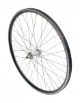 26" Esiratas 559-19, 36H, alumiinium, kinnine kuullaager, v&auml;rv: must (KOŁ001030) 4531