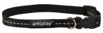 Amiplay reguleeritav kaelarihm Reflective, S, must