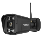Foscam V5P IP-kaamera, 5MP, 3072x1728, 25fps, 2.4/5GHz, 20m IR, IP66, 256GB microSD, 2-suunaline heli, Alexa/Google