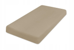 BabyMatex laken met elastiek 60x120x10 cm, zandkleur
