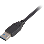 Sharkoon kaabel 4044951015641, 2 m, USB 3.0 A male, USB 3.0 B male, must