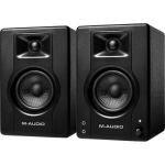 M-Audio BX3 PAIR stuudiomonitor, 50W, 80-22000Hz, 2x6.35mm, 3.5mm, RCA, MDF, must