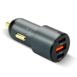 Everactive Autolaadija CC-40Q, 60W, 1x USB, 2x USB-C, Quick Charge 3.0, Must