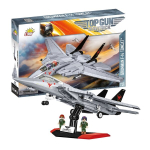 Cobi Konstruktor Grumman F-14 Tomcat COBI-5920, 869 tk, 1:48, hall, Top Gun Maverick, plastik, lennuk, alates 9. eluaastast