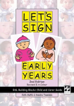 Let's Sign Early Years: BSL Building Blocks Child & Carer Guide 2nd Revised edition