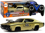 Kaugjuhitav sportlik Muscle Car auto 1:20, kuldne