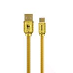 WK Design Sakin Series, USB - USB Type C 6A 1m gold (WDC-161)