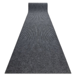 Uksematt libisemisvastane 120 cm GIN 2126 liverpool v&auml;line, sisemine, kummist - hall pilka 120x820 cm