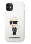 &Uuml;mbris Karl Lagerfeld iPhone 11-le, valge