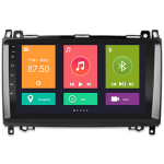 Mercedes Benz 2004-06 Sprinter (W906) Vito (W639) A (W169) B (W245) B200 Klass Androidi multimeedia tahvelarvuti 9-tolline USB/WiFi/GPS/Bluetooth