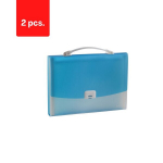 Korpus - sangaga dokumendikarp PANTA PLAST, PP, A4, 13 lahtrit, pakend 2 tk.