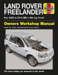 Land Rover Freelander (Nov 06 - 14) 56 To 64: 2006 - 2014