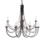 Rippvalgusti Elstead Lighting Carisbrooke CB12-BLACK