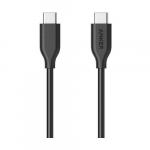 USB juhe ANKER A8180, USB-C/USB-C, 1 m pikk, must