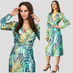 Kleit naistele Karolina, mustriga