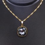 Naiste kaelakee DiamondSky "Fantasy II (Silver Night)" Swarovski kristallidega