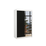 Kapp ADRK Furniture Rewena, valge/must