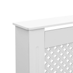 vidaXL radiaatorikate valge 152 x 19 x 81,5 cm, MDF