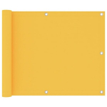 vidaXL r&otilde;dusirm, kollane, 75 x 500 cm, oxford-kangas