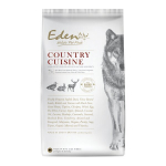 Kuivtoit koertele Eden Country Cuisine, v&auml;ike graanul, pardi-, talle- ja k&uuml;&uuml;likuga, 2kg