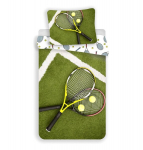 Voodipesukomplekt Tennis 140 x 200 cm + padjap&uuml;&uuml;r 70 x 90 cm