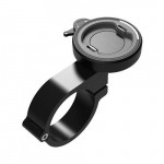 Telefonihoidik jalgrattale, el.t&otilde;ukerattale, mootorrattale, must