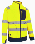 K&otilde;rgn&auml;htav fliisjakk FL02 kollane/ t-sinine 3XL, Pesso, XXL