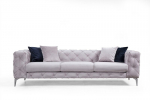 Kolmekohaline diivan Kalune Design Como, helehall