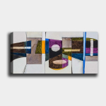 Reproduktsioon l&otilde;uendil Abstraktsioon, 50x120 cm