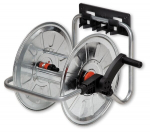 Seinale kinnitatav voolikurull Bradas ZINCATO 1/2'' 50m voolikutele