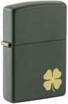 Tulemasin Zippo 49796 Four Leaf Clover